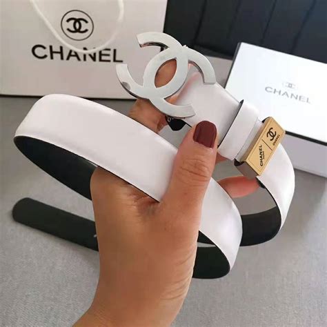 chanel belt white|Chanel ladies belt price.